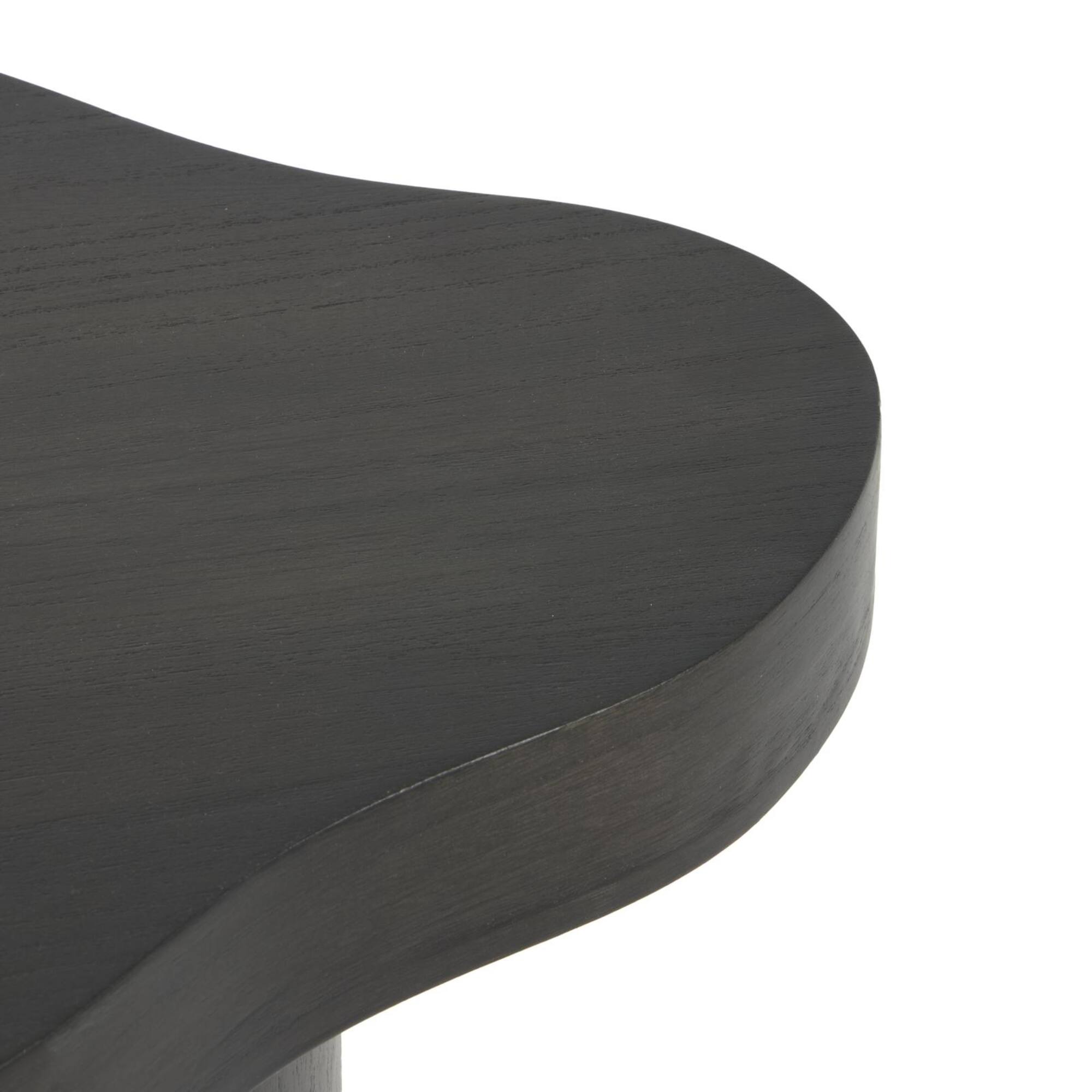 23" Pedestal Side End Accent Table with Rounded Square Top